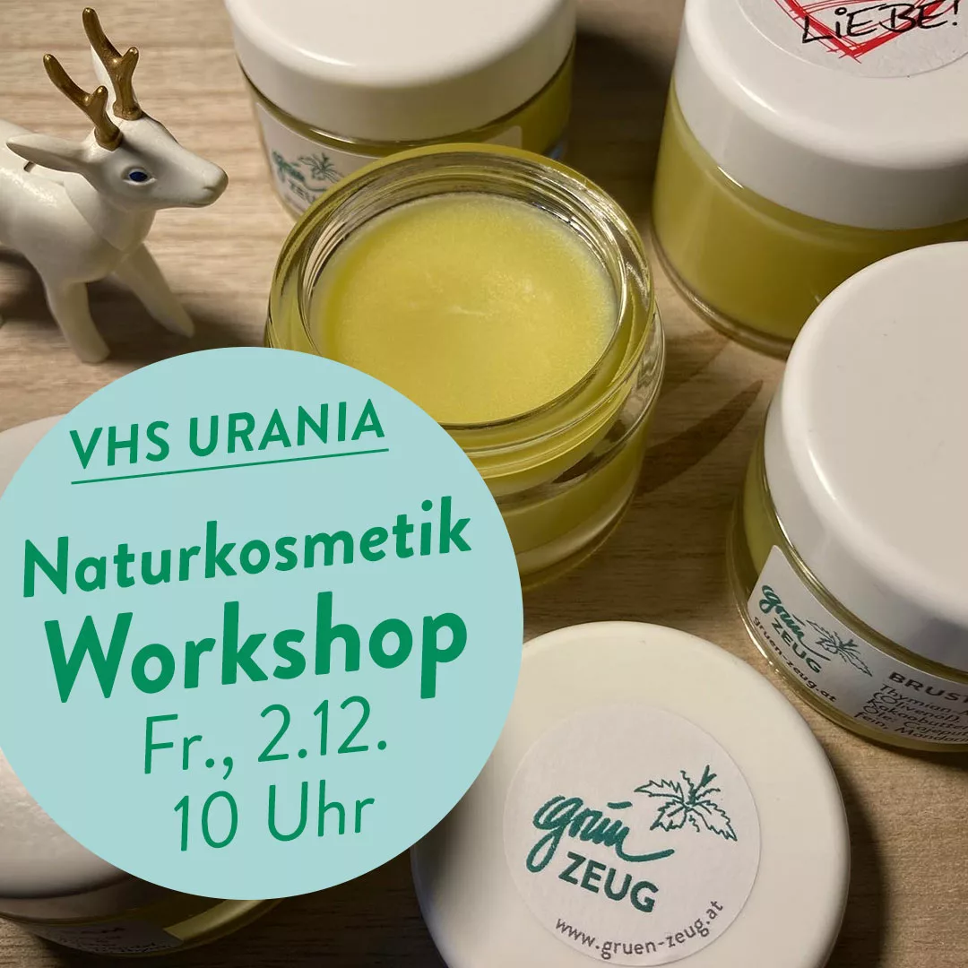 Naturkosmetik Workshop VHS Urania