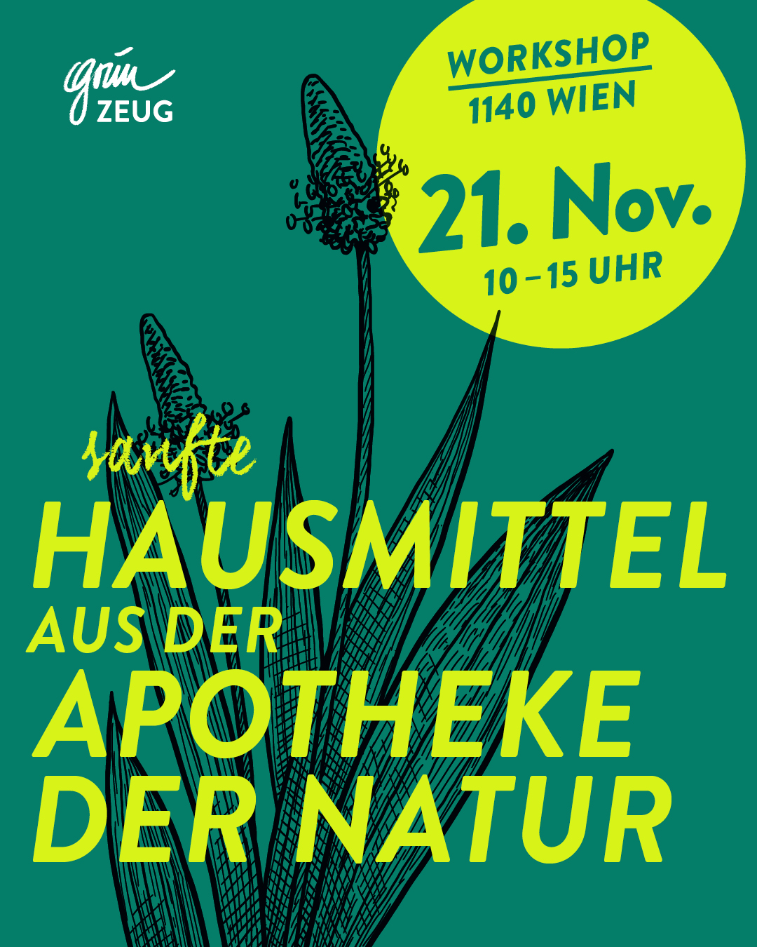 Workshop "Natur-Apotheke" 24.1.2026
